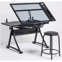 드로잉 테이블 책상 서양화 연철 단단한 나무 스케치