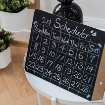 미니칠판스티커시트 부착 미니화이트보드 시트지 잘라서쓰는 메모판접착지 간편부착, 화이트 보드