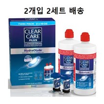 Alcon 알콘 클리어케어 플러스 렌즈 세척 세정 473ml*2 x 2개(총4병), 2세트