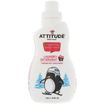 애티튜드 ATTITUDE Little Ones Fragrance Free Laundry Detergent 리틀원 세탁세제 무향 35.5fl oz(1.05L), 1개, 1050ml
