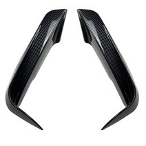 전차종바디킷 자동차 범퍼 튜닝 호환 전면 사이드 스플리터 스포일러 키트 안개등 커버 bmw f30 f31 f35 320i 328i 330i 335i 340i 316d 318d, 업 카본 룩