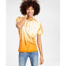 Sun Stone 남성용 클래식 핏 시보리 타이다이 염색 티셔츠 Macys용으로 제작