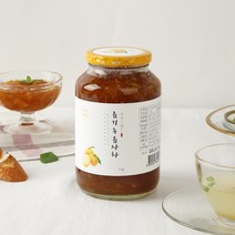 완도 섬바다 유기농 유자차 1kg, 단품