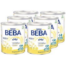 수입 독일 분유 네슬레 분유 베버 1+ 주니어 BEBA 1+ Kindermilch 800g x 6
