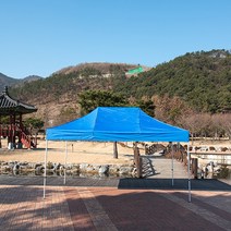 프리미엄천막 32mm골조 알루미늄골조 스텐레스골조 3X4.5 천막 캐노피 접이식 옥상, 알루미늄천막 3X4.5_화이트