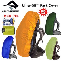 Seatosummit 씨투써밋 울트라실 팩 커버 M 50-70L 등산 배낭, Green