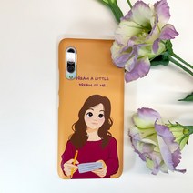 삼성갤럭시 캐리커쳐 초상화 인물 반려동물 케이스