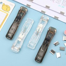 종이 집는 사무용 클립퍼 재사용 고정 문서 날클립