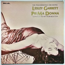 (중고LP) LESLEY GARRETT. PRIMA DONNA. 소프라노 레슬리 가렛. 필하모니아 오케스트라.지휘 이보르 볼튼 1991년 라이센스 (자켓 음반 상태 AA)