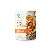 청정원 치킨마크니커리 170g, 단품, 단품