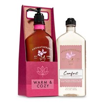 bathandbodyworks BBW 배쓰앤바디웍스 아로마테라피 바닐라 파촐리 기프트 선물 세트 VANILLA PATCHOULI Warm Cozy Gift Set Aromatherapy 바디워시 폼 바디로션, 1개