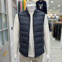 구스다운 경량 하이넥 집업 베스트ZOC4VP1301DGN