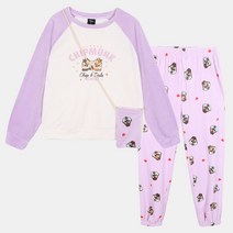 유솔 **** 8 세 ~17 세 주니어 모든 라이프 스타일에 맞춘 스포티브 & 캐주얼 브랜드 유솔 ****** 남아 여아 공용 칩앤데일 잠이솔솔 파자마 세트