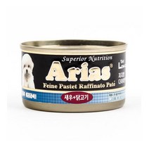 보스턴테리어 반려견캔간식 교육 애완견캔사료 비숑 반려동물습식간식 새우닭고기, 1개