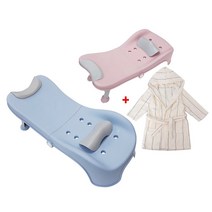 babycamp(용품) 접이식 샴푸체어 아기샴푸의자 유아비데 어린이목욕의자, 블루