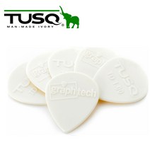 Graphtech - TUSQ Tear Drop Pick Bright 1.00mm / 피크 6개 세트 (PQP-0501-W6), *