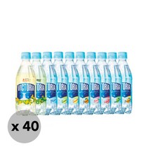 웅진식품 [웅진식품] 빅토리아 탄산수/탄산음료 500ml x 40페트 골라담기(플레인.레몬 등 10종 중 택2), 내사랑유자c20+플레인20