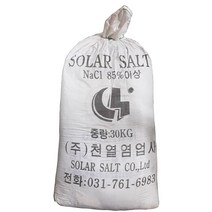 천일염업사 천일 소금 공업용 천일염 20Kg