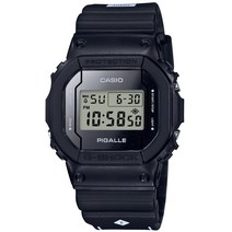 카시오 손목시계 지 쇼크 PIGALLE 타이업 모델 DW5600PGB1JR 맨즈 블랙