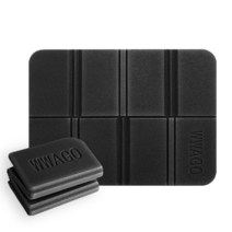 휴대용 접이식 방수매트 등산방석+파우치 바캉스 산행, 카키