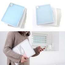 투웨이 파일철 도큐먼트 프린트물 정리 박스 포트폴리오 부동산계약서 엽서 보관 파일 통 케이스 영수증 악보 거래명세서철 세금계산서철 클리어 페이퍼 홀더 서류 문서철 상자, 아이보리+투명-대