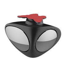 새로운 360 회전 조정 가능한 양면 자동차 블라인드 스팟 미러 자동 반전 주차 후면보기 미러 광각 볼록 거울, CHINA|Left