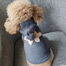 PET 가을 겨울 따뜻하고 포근한 강아지 니트, 핑크펄스타