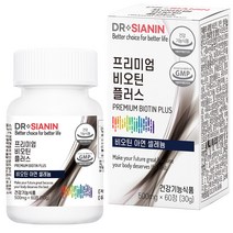 닥터시아닌 프리미엄 비오틴 플러스, 60정, 1개
