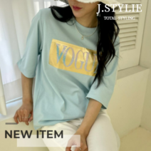 제이스타일리 도트보그티셔츠 반팔 면 티셔츠 캐쥬얼맨투맨 데일리룩 프리사이즈