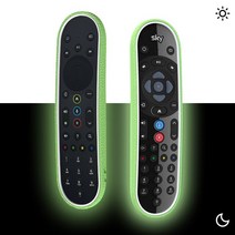 리모컨 찾기 Sika 케이스 스마트 TV 스카이 Q EC302 EC201 음성 제어 보호 프리미엄 실리콘 커버 컨트롤러, 03 Only Case GreenWhite