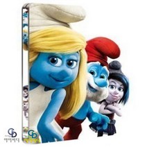 [블루레이]개구쟁이 스머프2 3D+2D [스틸북 한정판] THE SMURFS 2