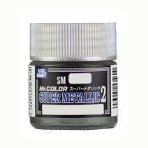 mr.hobby GUNSM201 군제 슈퍼 메탈릭 2 (10ml), SM202 슈퍼 골드2