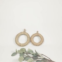 왕골 냄비받침 내추럴 냄비받침 똬리 받침