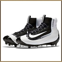 나이키 파이널 블랙화이트 미드 엘리트 야구화 Nike Air Huarache 2K Filth Elite Mid Metal Baseball Cleats BLACK