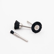 나일론 연마 브러쉬 3종세트(컵형 T형 붓형) 조각기용 소형