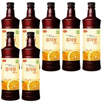 광야식품 유자청 베이스 970ml, 7개