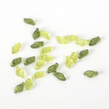 [펠트친구] 미니 나뭇잎 비즈(30개)[1916], 연두