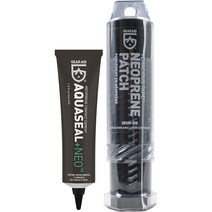 미국 GEAR AID 기어에이드 웻슈트 리페어 네오프렌본드 + 네오프랜패치 2종 웻수트 수, 본드패치세트