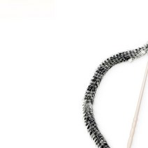 애견 밍크 롱꼬리 낚시대 애완동물장난감