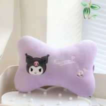 다유 차량용 목쿠션 1p, 연보라