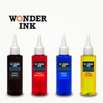 원더잉크 캐논 E560 E569 E569S PG64 CL74 리필잉크 호환 보충잉크 무한공급기전용 100ML 500ML 개별색상 옵션선택, 1. 100ML, 3. 빨강색