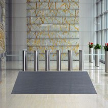 나이스그린 코일 쿠션매트 웨이브 맘보매트 재단판매 미끄럼방지 안전한보행 출입구 아파트 수영장 사우나 업소용 발매트, 쿠션C-TYPE 적색