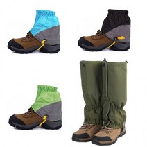 일반형 44cm 각반 등산용 방수 낚시 겨울산행준비 캠핑 발토시 백패킹 롱 스패츠, 발목스패츠 그린