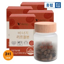 휴럼 비너지 리프철분 임산부 철분제 식물성캡슐 3+1개월분, 단품, 단품