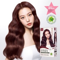 (당일도착)제니하우스 프리미엄 헤어컬러 시카염색약 7종 택1, 로즈골드브라운7RB