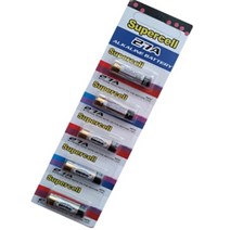 (27A) 알카라인 리모콘 건전지/배터리(12V/18mA)5개1Set, 1개, 27A