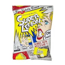 Super Lemon 노벨 슈퍼 아이셔 레몬 캔디 사탕 88g