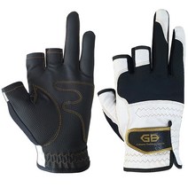 GBmild 뉴/프리미엄글러브 3컷 스판장갑 남녀공용 춘추 GB낚시장갑 여성용, 블랙 M
