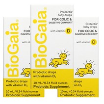 바이오가이아 베이비 드롭 비타민D 함유 10ML 3개