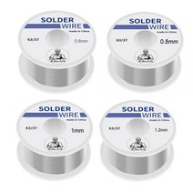 나전선 유연납 봉납 바납 인두납 실납 납땜 주석 와이어 틴 용융 로진 코어 솔더링 롤 0.6mm 0.8mm 1.0mm 1.2mm 8g 50g 100g 무클린 플럭스 2.0% 신제품, 0.6mm 100g, 01 0.6mm 100g